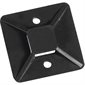 3/4 x 3/4" Black Cable Tie Mounts