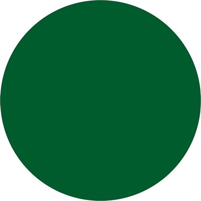 3/4" Green Inventory Circle Labels