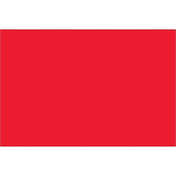 4 x 6" Fluorescent Red Inventory Rectangle Labels