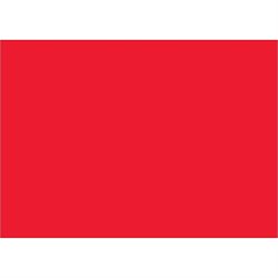 5 x 7" Fluorescent Red Inventory Rectangle Labels
