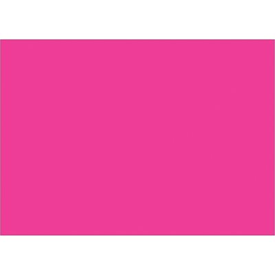 5 x 7" Fluorescent Pink Inventory Rectangle Labels