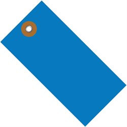 4 1/4 x 2 1/8" Blue Tyvek® Shipping Tag