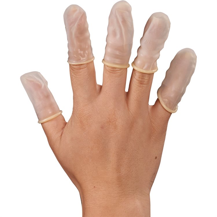 Latex Finger Cots PowderFree Xlarge