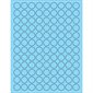 3/4" Fluorescent Pastel Blue Circle Laser Labels