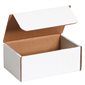 8 x 7 x 3" White Literature Mailers