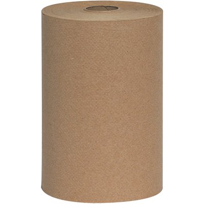 8" x 350' Advantage® Kraft Hard Wound Roll Towels